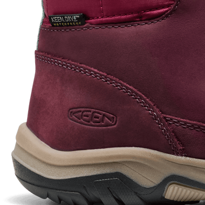 Kanibou Older Kids Winterboots Fig/Pink Lemonade