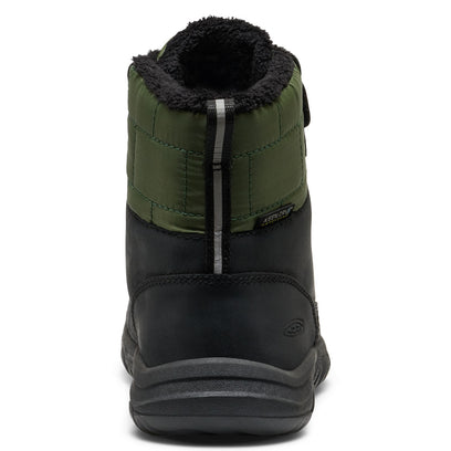 Kanibou Younger Kids Winterboots Black/Bronze Green