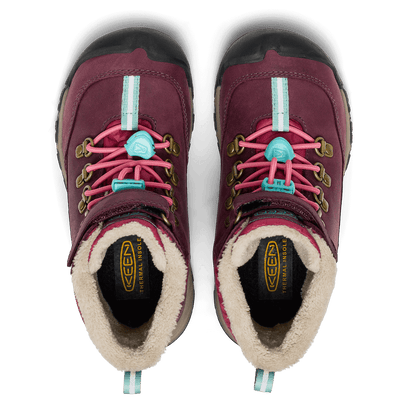 Kanibou Younger Kids Winterboots Fig/Pink Lemonade