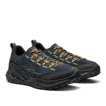 Jasper Zionic Herren Wildleder-Sneaker Sky Captain/Lemon Curry