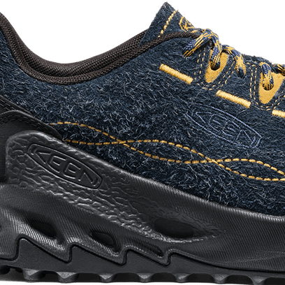 Jasper Zionic Herren Wildleder-Sneaker Sky Captain/Lemon Curry