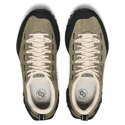 Jasper Zionic Herren Wildleder-Sneaker Dark Olive/Birch