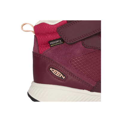 Skua Mid Younger Kids Boots Fig/Peach Fuzz