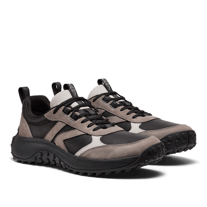 KS86 Damen Ledersneaker Black/Steel Grey