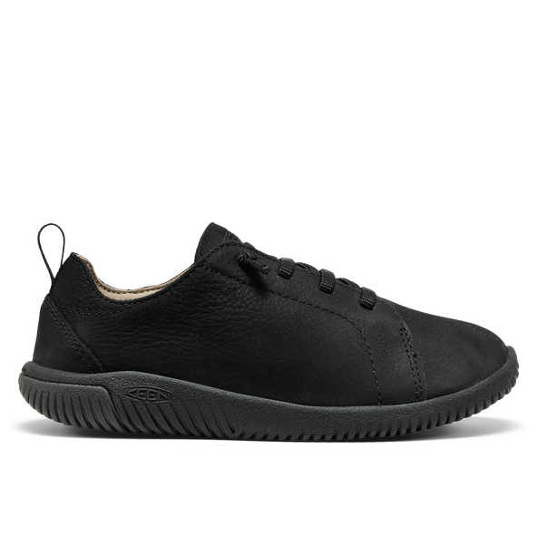 KNX Older Kids Leder-Sneakers Triple Black KNX Older Kids Leder-Sneakers Triple Black