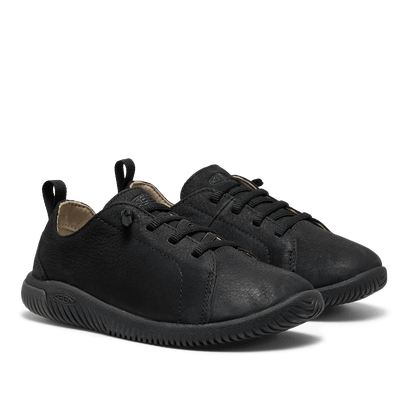 KNX Older Kids Leder-Sneakers Triple Black