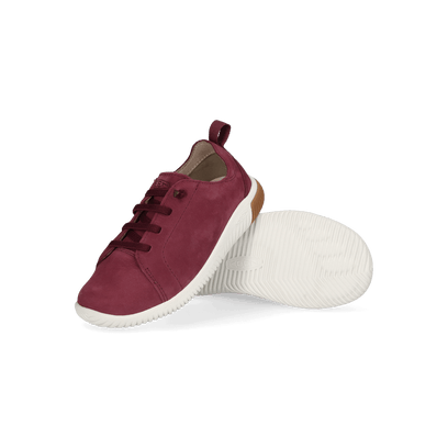 KNX Older Kids Leder-Sneakers Fig/Star White