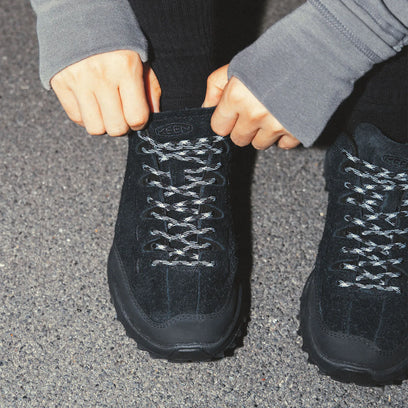 Jasper Zionic Damen Wildleder-Sneaker Black/Black