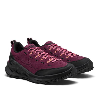 Jasper Zionic Damen Wildleder-Sneaker Fig/Lilas
