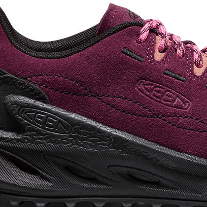 Jasper Zionic Damen Wildleder-Sneaker Fig/Lilas