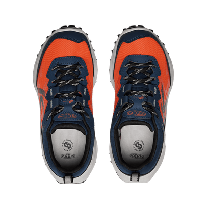 Zionic Older Kids Wanderschuhe Naval Academy/Scarlet Ibis