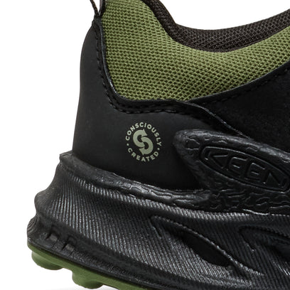 Zionic Older Kids Wanderschuhe Black/Bronze Green