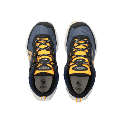 Zionic Mid Older Kids Wanderschuhe Naval Academy/Bright Marigold