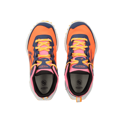 Zionic Mid Older Kids Wanderschuhe Naval Academy/Nasturtium