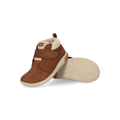 KNX Middie Older Kids Leder-Boots Bison/Safari