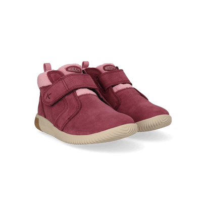 KNX Middie Older Kids Leder-Boots Fig/Lilas