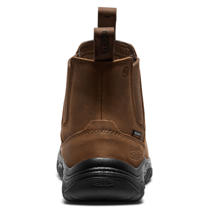 Anchorage IV Herren Leder-Chelsea-Boots Dark Earth/Black