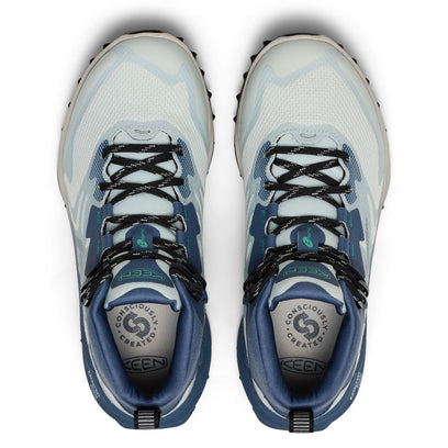 Zionic NXT Mid Damen Wandelschuhe Ballad Blue/Winter Green