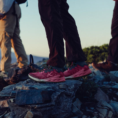 Zionic NXT Mid Damen Wandelschuhe Beaujolais/Pink Lemonade