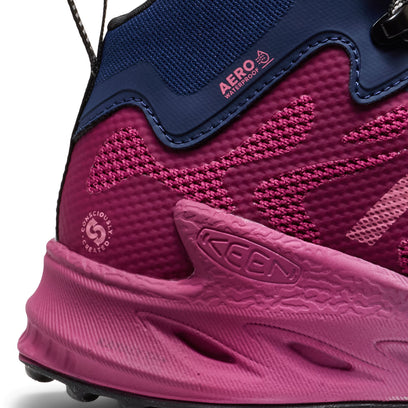 Zionic NXT Mid Damen Wandelschuhe Beaujolais/Pink Lemonade