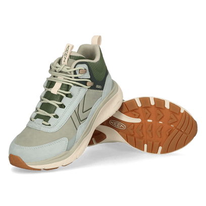 Leiki Mid Leather Damen Wanderschuhe Iceberg Green/Bronze Green