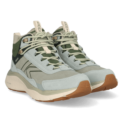 Leiki Mid Leather Damen Wanderschuhe Iceberg Green/Bronze Green