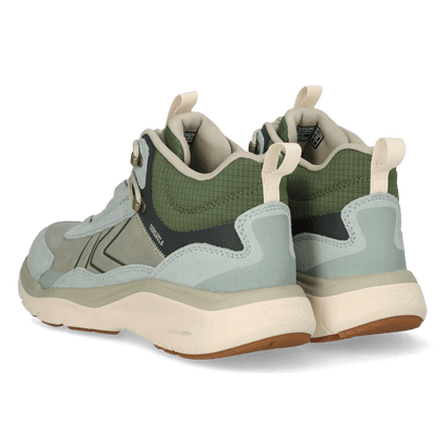 Leiki Mid Leather Damen Wanderschuhe Iceberg Green/Bronze Green