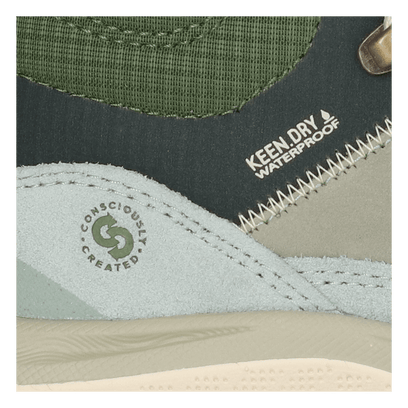 Leiki Mid Leather Damen Wanderschuhe Iceberg Green/Bronze Green