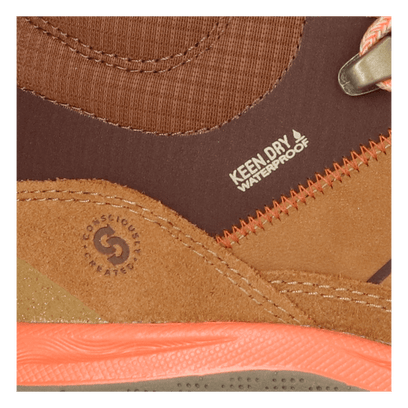 Leiki Mid Leather Damen Wanderschuhe Chipmunk/Bison