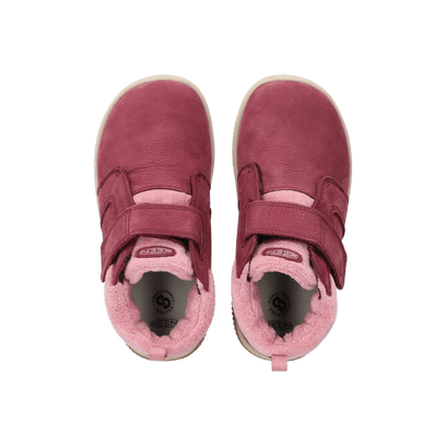 KNX Middie Younger Kids Leder-Boots Fig/Lilas