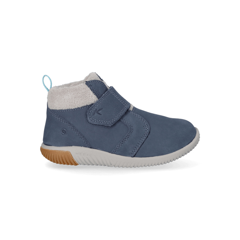 KNX Middie Younger Kids Leder-Boots Vintage Indigo/Alloy