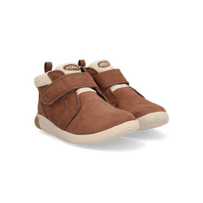 KNX Middie Younger Kids Leder-Boots Bison/Safari