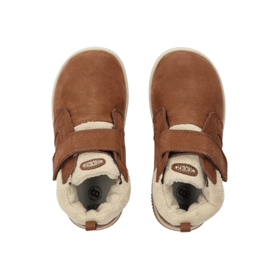 KNX Middie Younger Kids Leder-Boots Bison/Safari