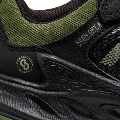 Zionic Younger Kids Wanderschuhe Black/Bronze Green