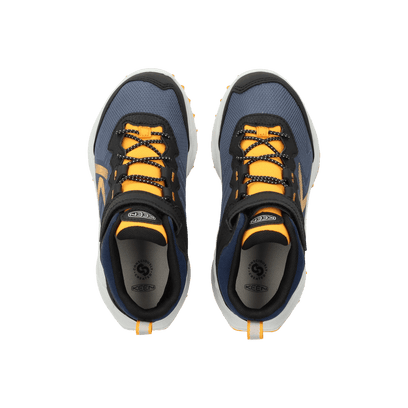 Zionic Mid Younger Kids Wanderschuhe Naval Academy/Bright Marigold