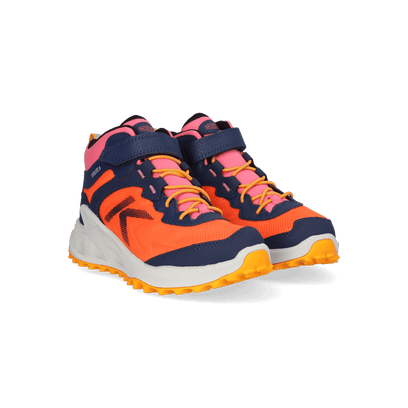 Zionic Mid Younger Kids Wanderschuhe Naval Academy/Nasturtium