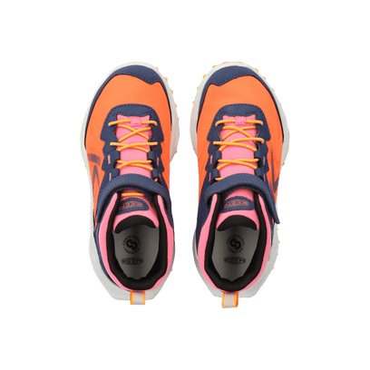 Zionic Mid Younger Kids Wanderschuhe Naval Academy/Nasturtium