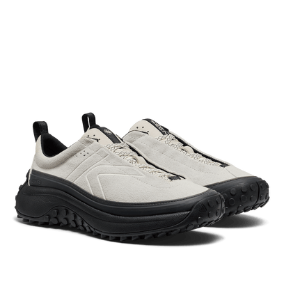 KS Mino Damen Wildleder-Sneaker Silver Birch/Black