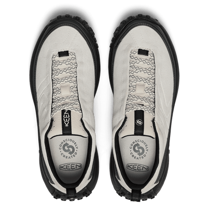 KS Mino Damen Wildleder-Sneaker Silver Birch/Black