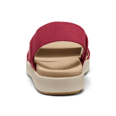 Elle Backstrap Damen Sandalen Garnet/Birch