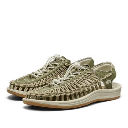 Uneek Canvas Herren Sandalen Martini Olive/Birch