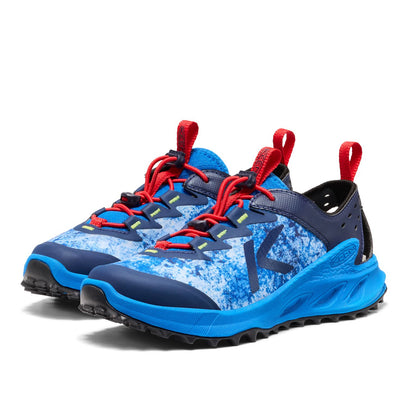 Zionic ADV Older Kids Wanderschuhe Precious Blue/Racing Red