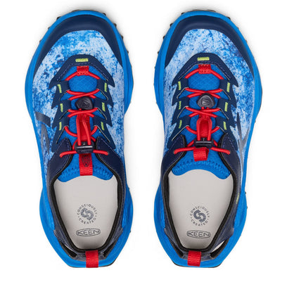 Zionic ADV Older Kids Wanderschuhe Precious Blue/Racing Red