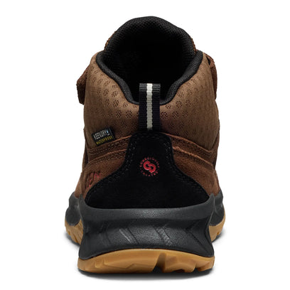 Hightrail Mid Younger Kids Wanderschuhe Dark Earth/Garnet