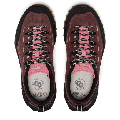 Jasper Zionic Damen Wildleder-Sneaker Huckleberry/Cameo Rose