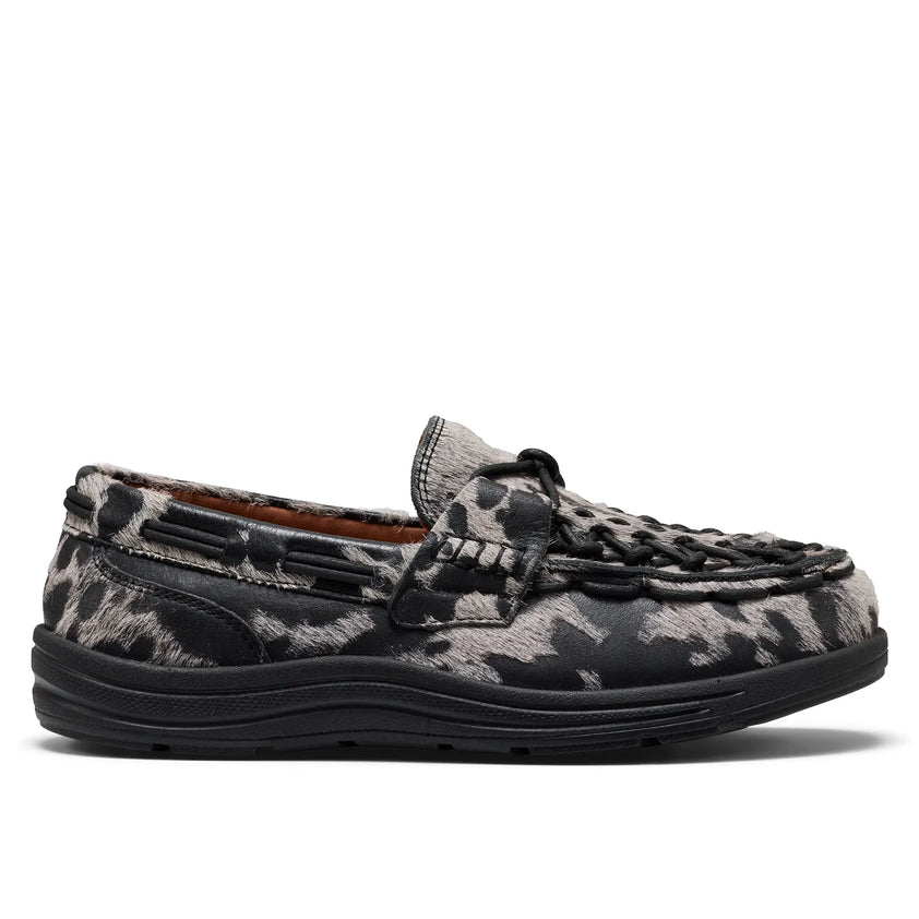 Uneek Loafer Damen Nocturnal Cow Black