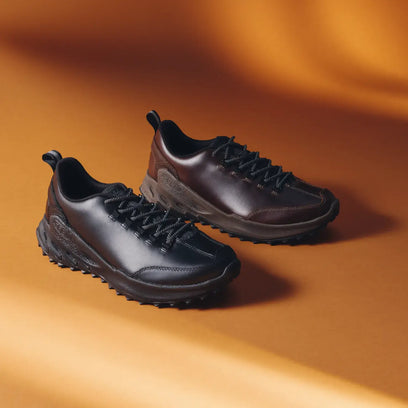 Jasper Zionic HW Herren Leder-Sneaker Flux Black