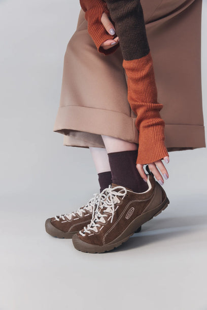 Jasper Damen Wildleder-Sneakers Dark Earth/Birch
