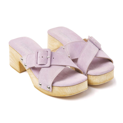Damen Clogs 31.226 Lilac