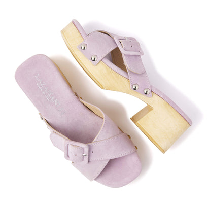 Damen Clogs 31.226 Lilac
